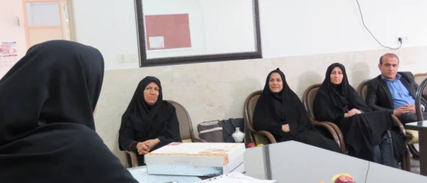 دیدار سرپرست پردیس با مدیر دبیرستان نمونه دولتی الزهرا (س) 2