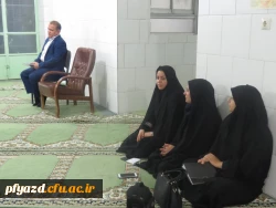 بازدید سرپرست پردیس و معاونین  از سرای دانشجویی و دیدار با دانشجویان خوابگاهی 5