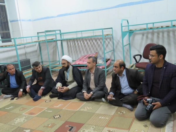 بازدید سرپرست امور پردیس های استان از سراهای دانشجویی پردیس فاطمه الزهرا (س) 2