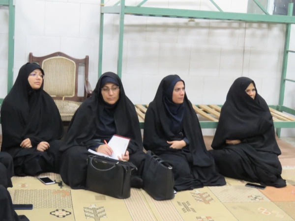 بازدید سرپرست امور پردیس های استان از سراهای دانشجویی پردیس فاطمه الزهرا (س) 3