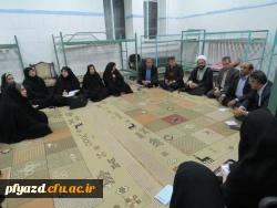 بازدید سرپرست امور پردیس های استان از سراهای دانشجویی پردیس فاطمه الزهرا (س) 7