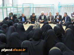 بازدید سرپرست امور پردیس های استان از سراهای دانشجویی پردیس فاطمه الزهرا (س) 9