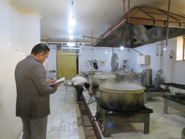 بازدید کارشناس بهداشت محیط از پردیس فاطمه الزهرا (س) 2