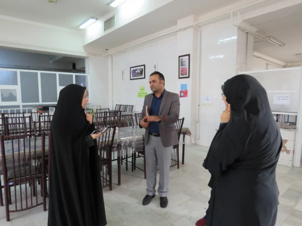 بازدید کارشناس بهداشت محیط از پردیس فاطمه الزهرا (س) 6