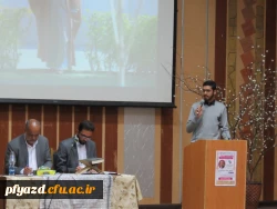 اولین سلسله جلسات مطالبه گری دانشجو معلمان دانشگاه فرهنگیان یزد با حضور صباغیان نماینده مجلس شورای اسلامی برگزار شد 11