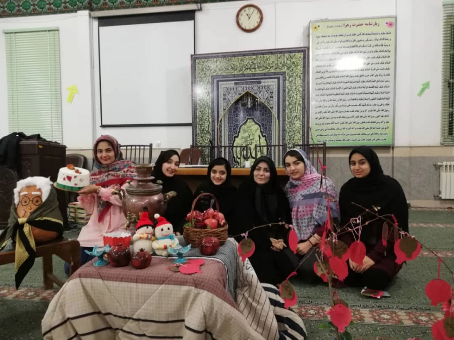 برگزاری مراسم سنتی شب یلدا در خوابگاه 3