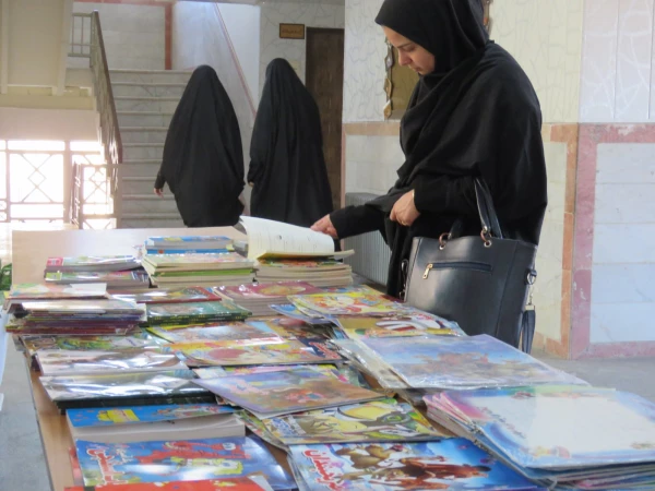 نمایشگاه کتاب در پردیس فاطمه الزهرا (س) دایر شد 8