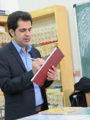 بازدید سرپرست پردیس از ژوژمان هنری دانشجومعلمان پردیس 3