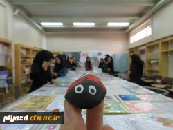 بازدید سرپرست پردیس از ژوژمان هنری دانشجومعلمان پردیس 5