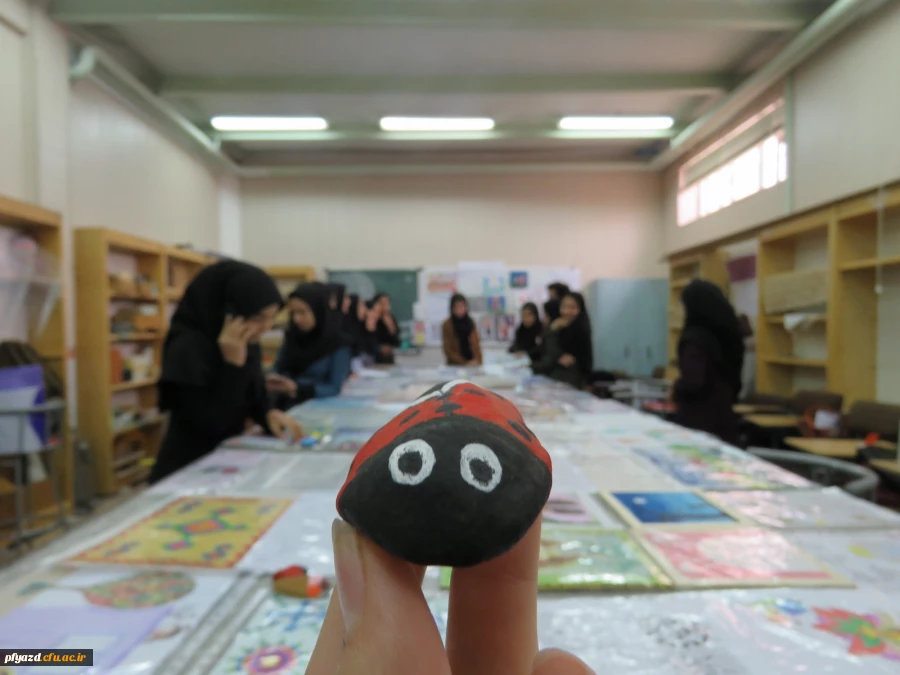 بازدید سرپرست پردیس از ژوژمان هنری دانشجومعلمان پردیس 5