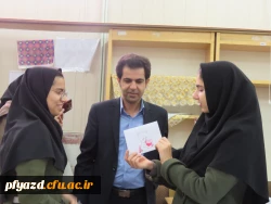 بازدید سرپرست پردیس از ژوژمان هنری دانشجومعلمان پردیس 6
