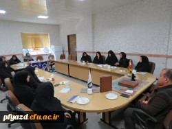 جلسه هماهنگی برگزاری امتحانات نیمسال اول 99-98 برگزار شد 9